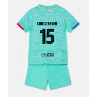 Barcelona Andreas Christensen #15 Rezervni Dres za djecu 2023-24 Kratak Rukav (+ Kratke hlače)